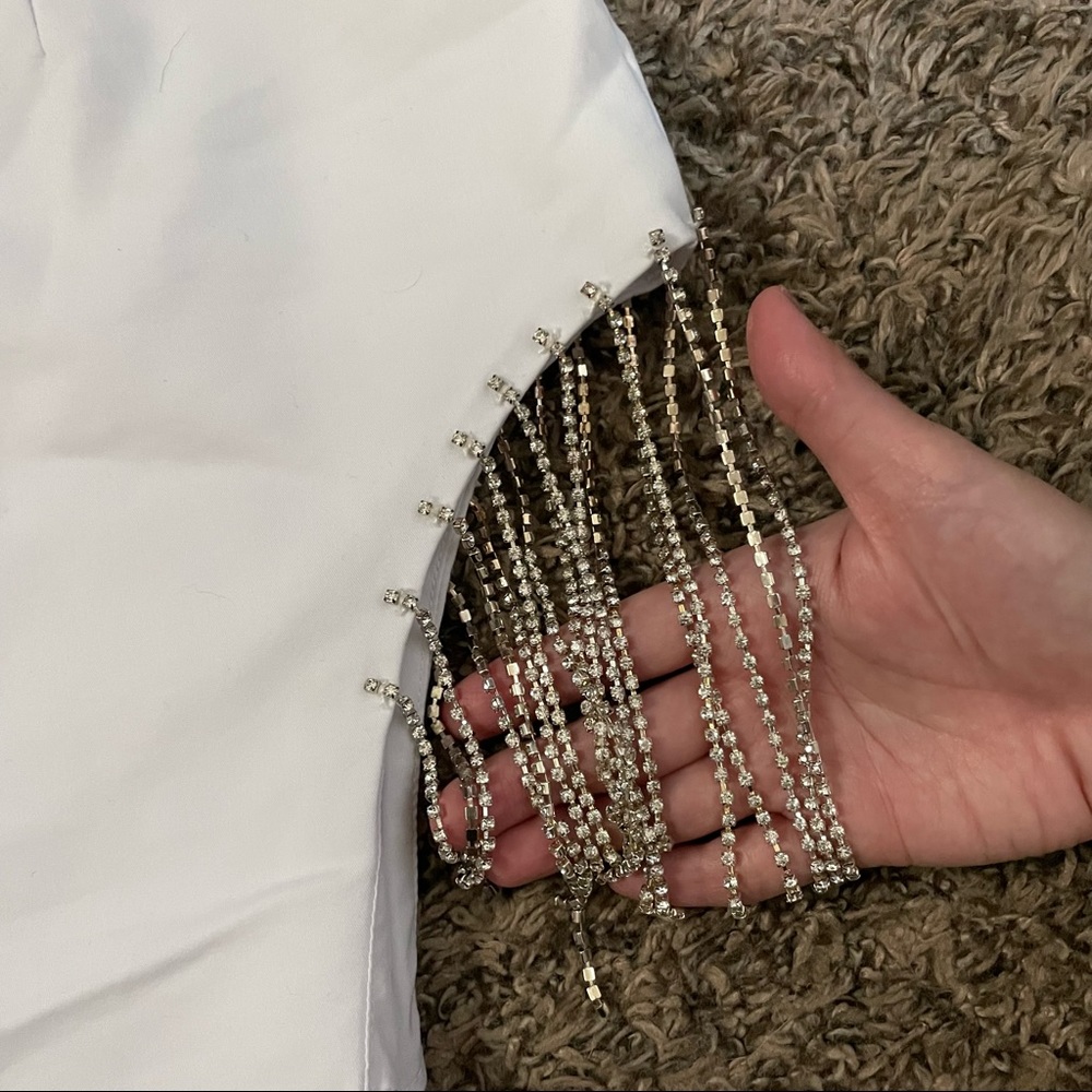 Superdown Rhinestone Skirt Size XS - Picture 6 of 8